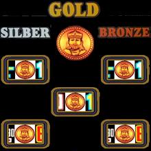 Gold Silber Bronze Automat icon