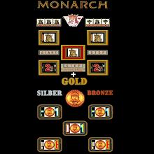 Monarch + Gold Silber Bronze icon