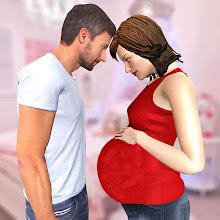 Pregnant Mother Sim Games Life icon