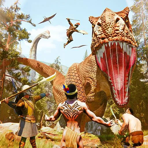 Shooting Dino Hunting Gun Game icon