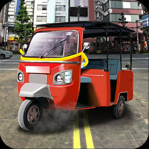 Driver Moto Rikshaw Simulator icon