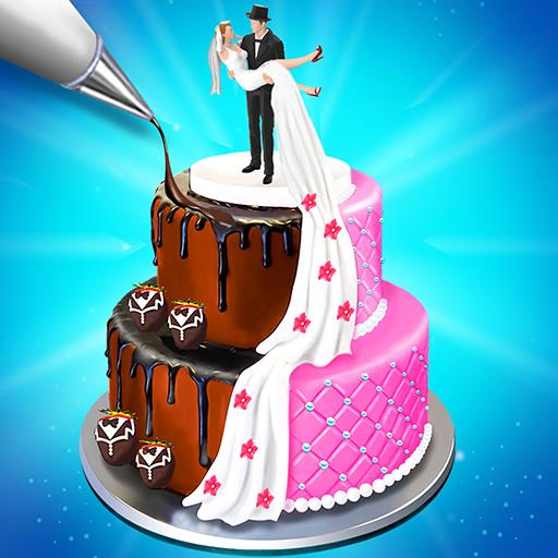 Doll House Cake Maker Game icon