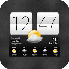 Sense V2 Flip Clock & Weather APK