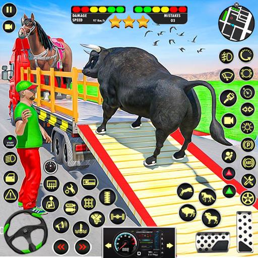 Animals Transport Truck Games APK