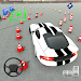 Classic car parking car games icon