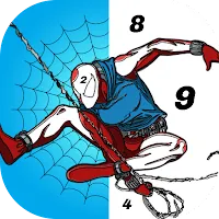 Spider super hero coloring man APK