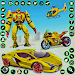 Helicopter Robot Car Game 3d icon