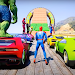 Superhero Tricky Car Stunts icon