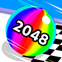 Ball Run 2048: merge numbericon