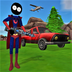 Stickman Superhero icon