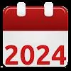 Calendar 2024, agenda icon