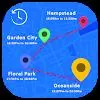 Map Location Timeline icon
