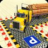 Log Transporter Truck Parking icon