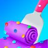 Ice Cream roll summer dessert icon