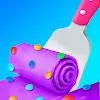 Ice Cream roll summer dessert icon
