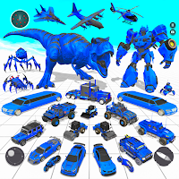 Dino Robot Transforming Gameicon