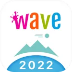 Wave Live Wallpapers Maker 3D Modicon