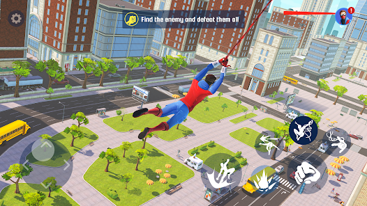 Spider Fighting: Hero Game Mod screenshot 2