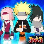 Stickman Ninja - 3v3 Battle Arena Mod APK