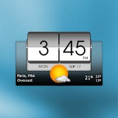 3D Flip Clock & Weather Mod icon