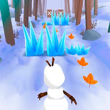 Snowman Rush: Frozen run icon