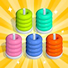 Stacolor: Hoop Stack Ring Gameicon