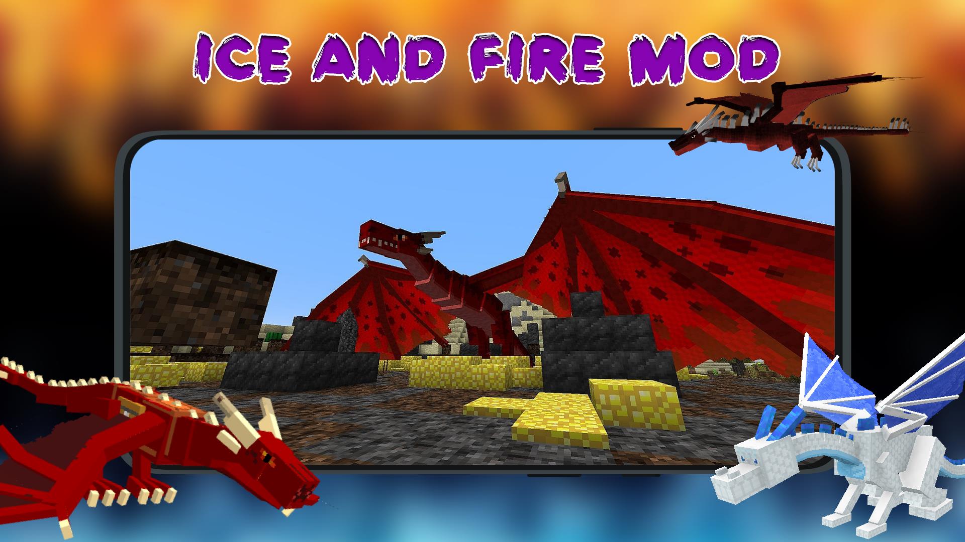 Ice and Fire Mod For Minecraft Fast & Free Android APK Download- Juxia