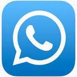 Blue WhatsApp Plus icon