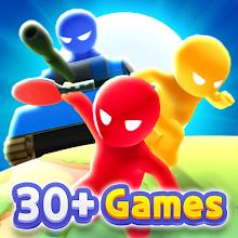 2 3 4 Player Games: Stickman icon