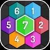 Merge Hexa - Number Puzzle icon