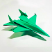 Origami paper airplane APK