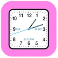 Analog Clock Square Cloassic icon