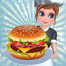 Burger Shop Chef Cooking Game icon