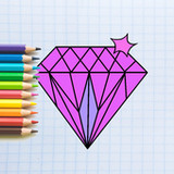 Jewelry Coloring Book icon