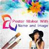 Poster Maker With Name & Image icon