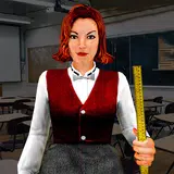 Angry Evil Teacher Creepy Gameicon