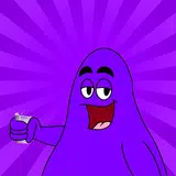 Talking Grimace Shake icon