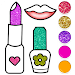 Glitter Beauty Coloring Book icon