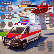 Ambulance Simulator Games 3D icon