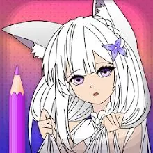 Anime Manga Coloring Book icon