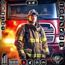 US Firefighter:Fire Truck Game icon