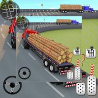 Log Transporter Truck icon