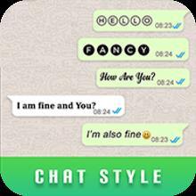 Fancy font style for whatzup APK