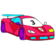 Cars Paint by No. Glitter APK