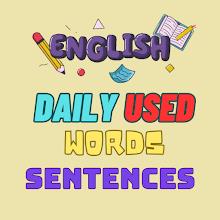 daily use english wordsicon