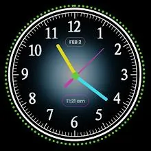 Clock Always on Display icon