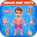 Human Body Parts - Kids Games icon