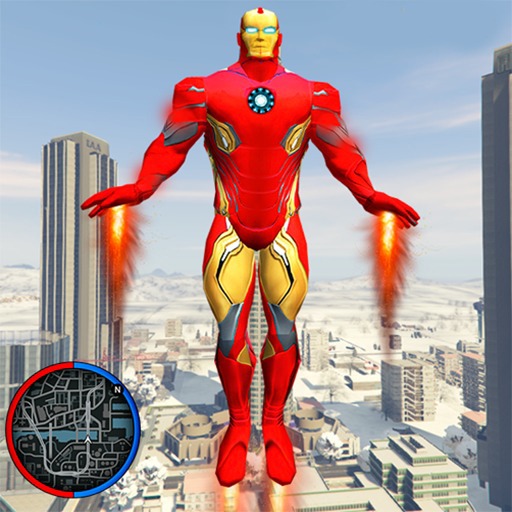 Iron Superhero War - Superhero Games icon