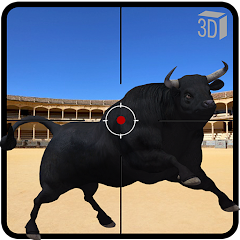 Angry Bull Attack Shooting APK