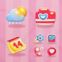 Wow Sweetheart Icon Pack icon